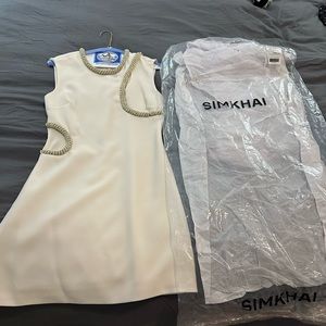 SIMKHAI Kat Embellished Minidress